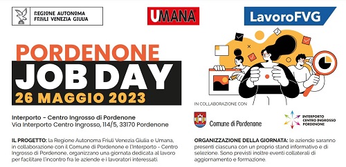 immagine Pordenone Job Day: 20 aziende cercano oltre 300 nuovi addetti