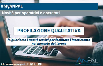 immagine Profilazione qualitativa, novità per gli operatori nell’area MyANPAL